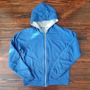 American Apparel thermal lined hooded sweatshirt